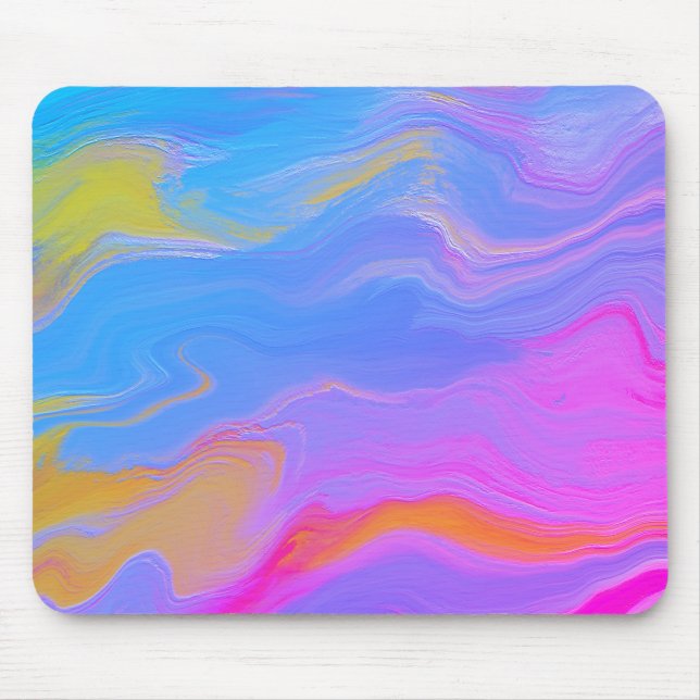 Tapis De Souris Abstract Acrylic Flow (Devant)