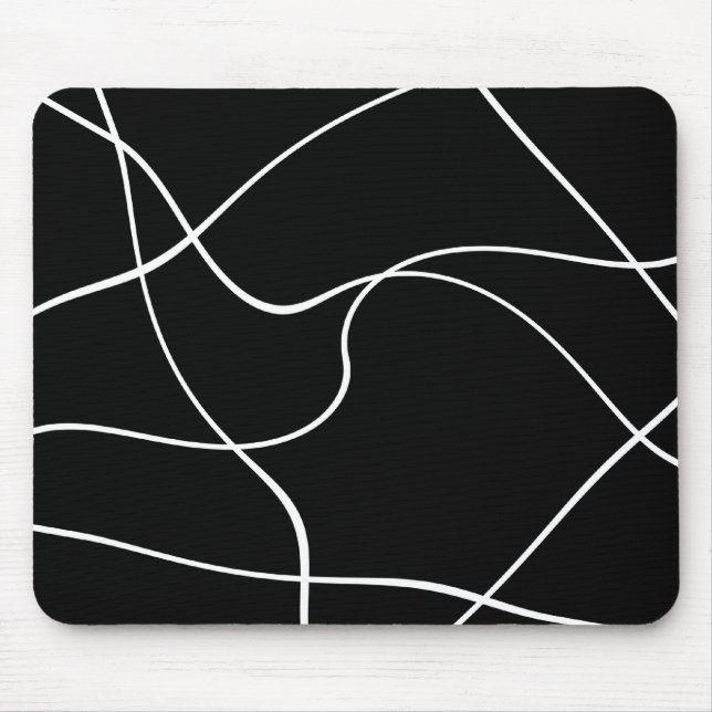 Tapis de souris - "Abstract lines" (Devant)