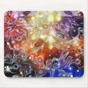Tapis De Souris Abstract Space