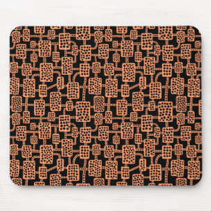 Tapis De Souris Abstrait 041113 - Pêche sur noir