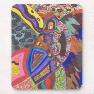 Tapis De Souris Abstrait 109, art original