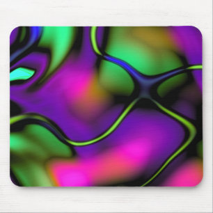 Tapis De Souris Abstrait 1 Pastel Motion Mousepad