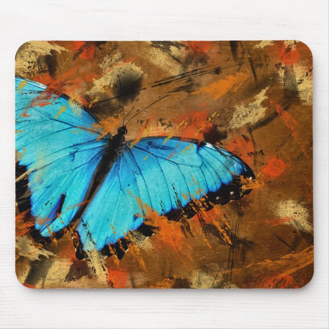 Tapis De Souris Abstrait avec des ailes (Devant)