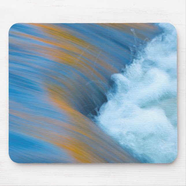 Tapis De Souris Abstrait d'eau bleue, Canada (Devant)