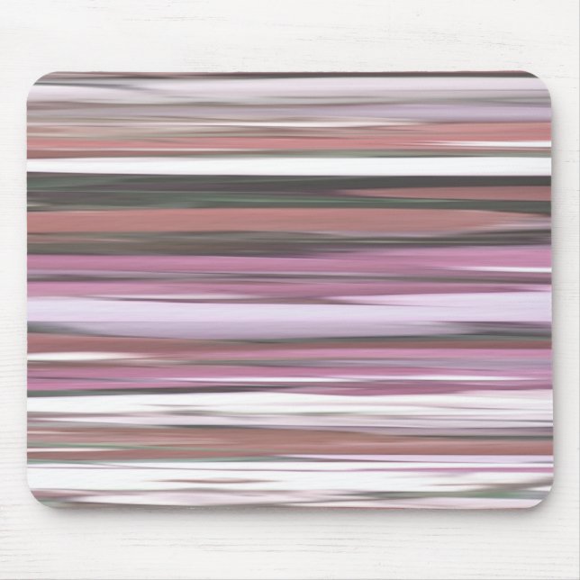 Tapis De Souris Abstrait n° 2 : flou rose (Devant)