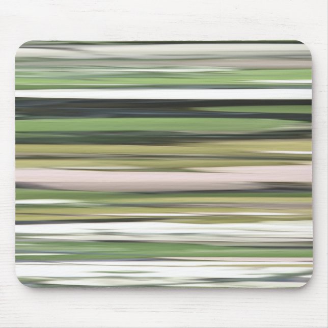 Tapis De Souris Abstrait n° 2 : Flou vert olive (Devant)