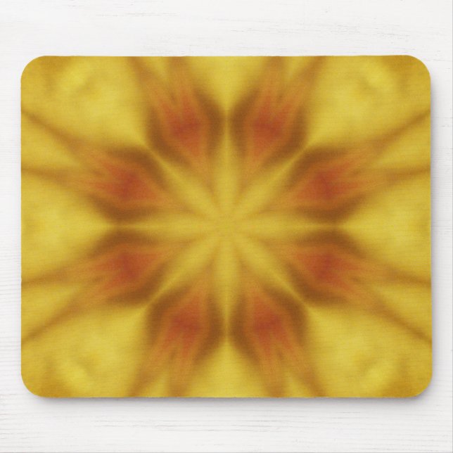Tapis de souris Abstrait Orange Kscope Personnalis (Devant)