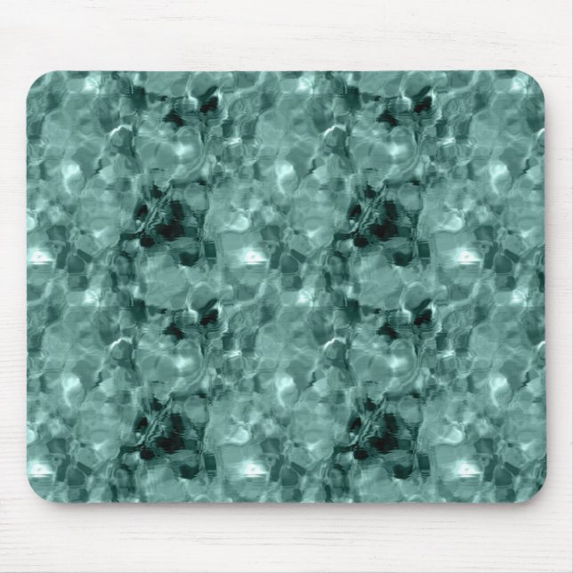 Tapis De Souris Abstrait Sea Green (Devant)