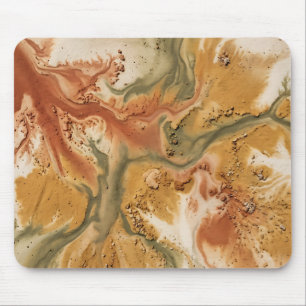 Tapis de souris abstrait sédiment minéral Earthflo
