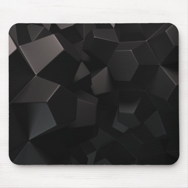 Tapis De Souris Abstrait Sombre (Devant)