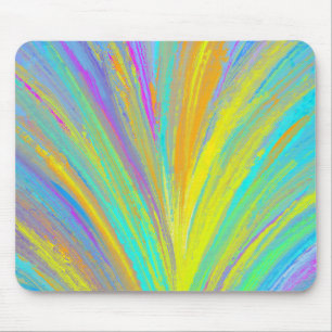 Tapis De Souris Abstrait Tropical Summer Fun