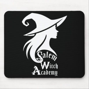 Tapis De Souris Académie de sorcières de Salem Halloween Wiccan So