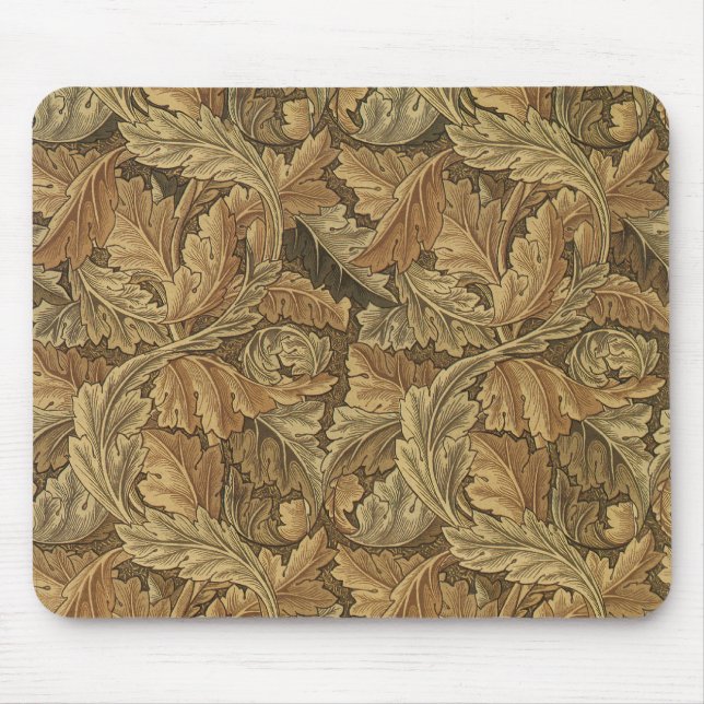 Tapis De Souris Acanthus Feuilles de William Morris, Antique Texti (Devant)