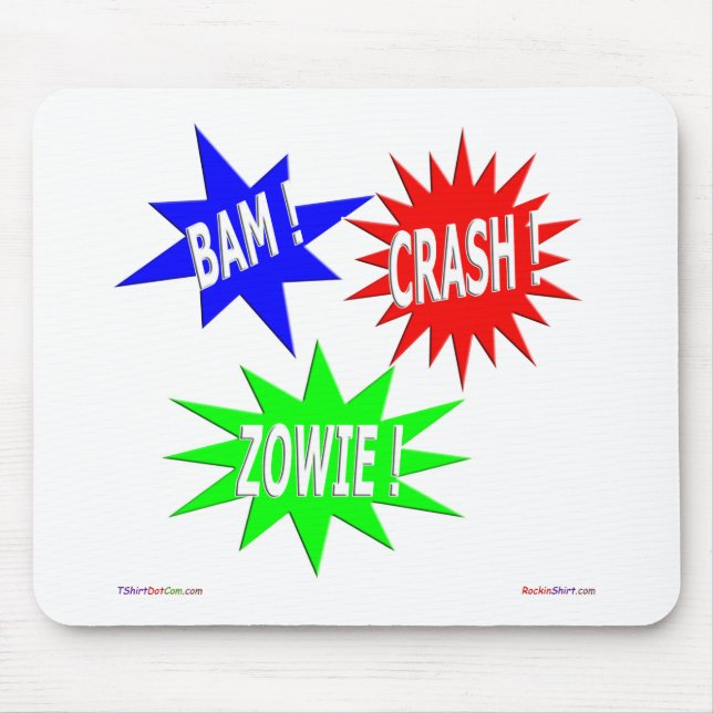 Tapis De Souris Accident Zowie Mousepad de bam (Devant)