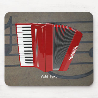 Tapis De Souris Accordion : Le modèle Red Accordion