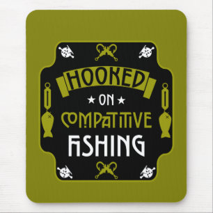 Tapis De Souris Accroché À La Pêche
