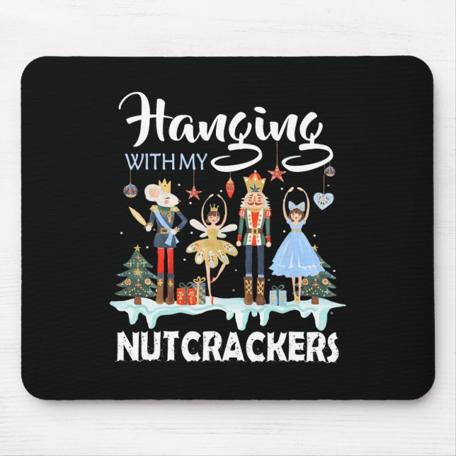 Tapis De Souris Accrocher avec mon équipe de crackers cracheurs Ba (Devant)