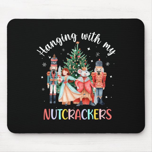 Tapis De Souris Accrocher avec mon équipe de crackers cracheurs Ba (Devant)