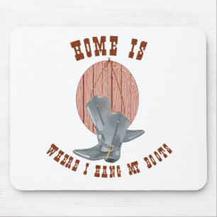 Tapis De Souris Accrocher mes bottes