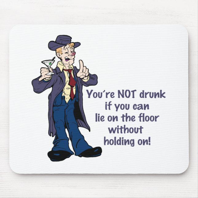 Tapis De Souris Accrochez-Vous ! (Devant)