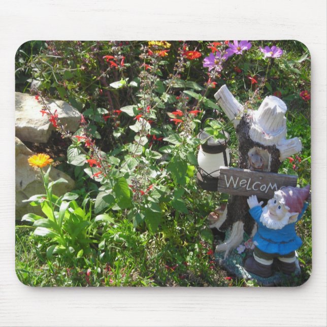 Tapis De Souris ACCUEIL à MON mousepad de JARDIN (Devant)