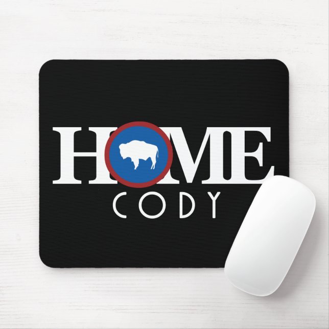 Tapis De Souris ACCUEIL Cody Wyoming (Avec souris)