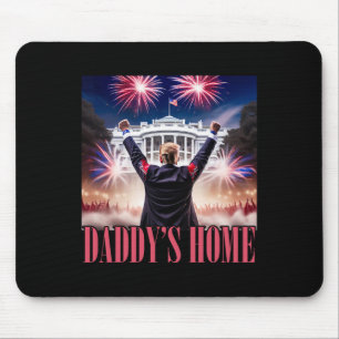 Tapis De Souris Accueil de papa Trump 2024 Rendre 4 juillet grand