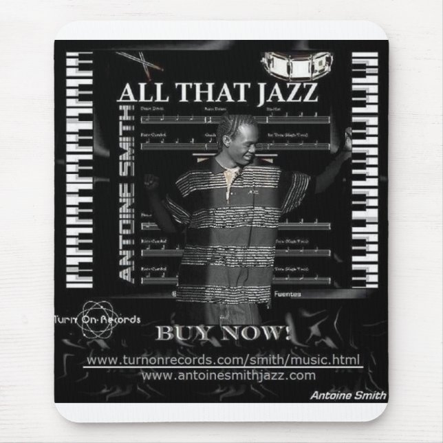 Tapis De Souris Achetez mon TOUT CE JAZZ Mousepad (Devant)