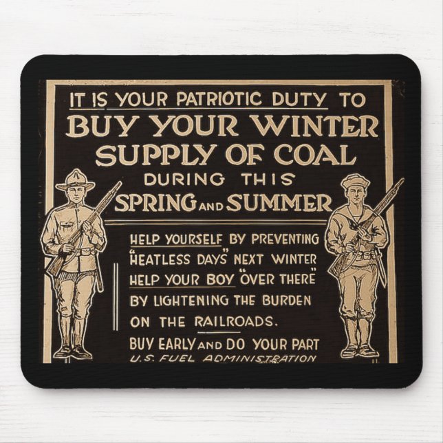 Tapis De Souris Achetez votre approvisionnement d'hiver en cru de (Devant)