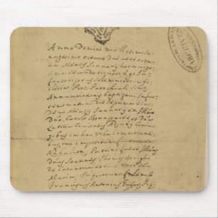 Tapis De Souris Acte de la naissance du napoléon, 1769