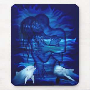 Tapis De Souris Acte de passion - paire avec paire dauphin