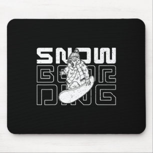 Tapis De Souris Activités de snowboard Extérieur Ski de montagne R