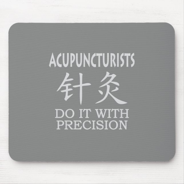 Tapis De Souris Acupuncture humour (Devant)