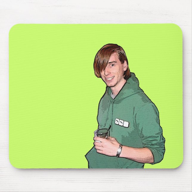 Tapis De Souris Adam effrayant Mousepad (Devant)