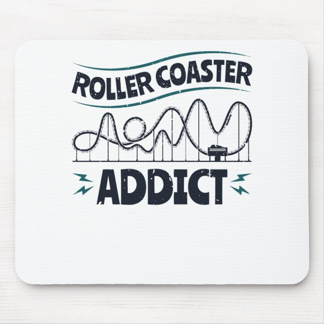 Tapis De Souris Addict Dessous de verre à rouleaux (Devant)