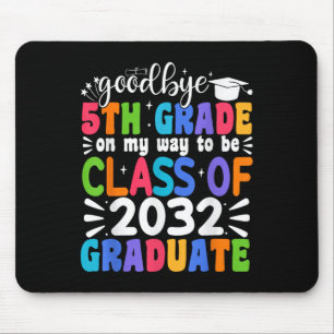 Tapis De Souris Adieu 5e grade Cl De 2032 Diplômé 5e grade
