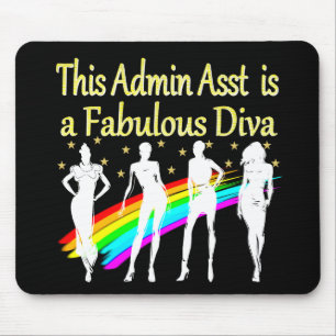 TAPIS DE SOURIS ADMIN ASST EST UN DIVA FABULEUX