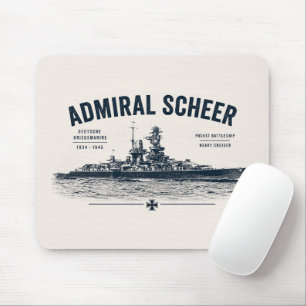 Tapis de souris Admiral Scheer