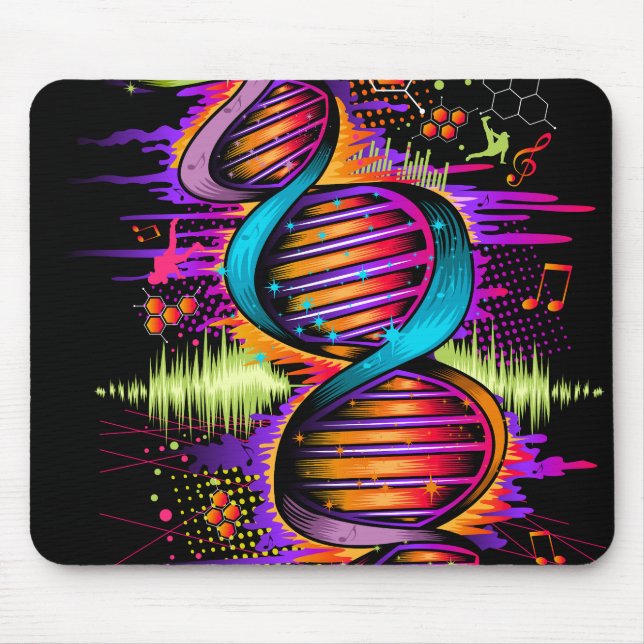 Tapis De Souris ADN de musique (Devant)