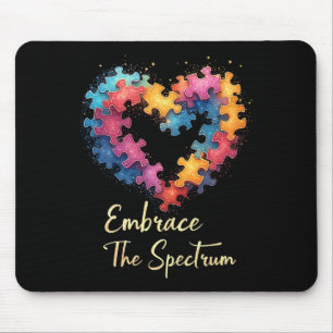 Tapis De Souris Adoptez Le Mois De La Sensibilisation sur l'autism