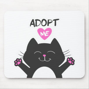 Tapis De Souris Adoptez-moi - Choisir la couleur arrière - plan