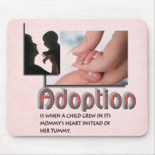 Tapis De Souris Adoption Mousepad