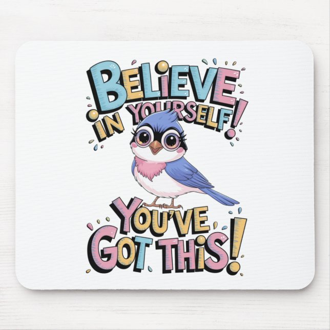 Tapis De Souris Adorable Parrot Desk Mat (Devant)