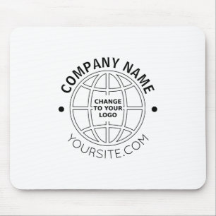 TAPIS DE SOURIS ADRESSE WEB LOGO DE SOCIÉTÉ PERSONNALISÉ