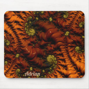 Tapis De Souris ADRIAN ~ Fractal personnalisé ~ Worms de terre ~