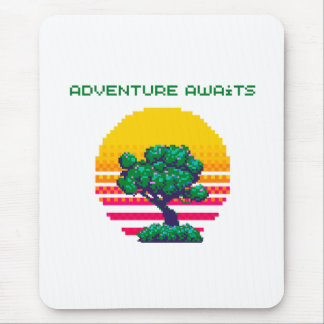 Tapis De Souris Adventure Awaits Pixel Gaming