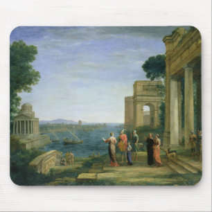 Tapis De Souris Aeneas et Dido à Carthage, 1675