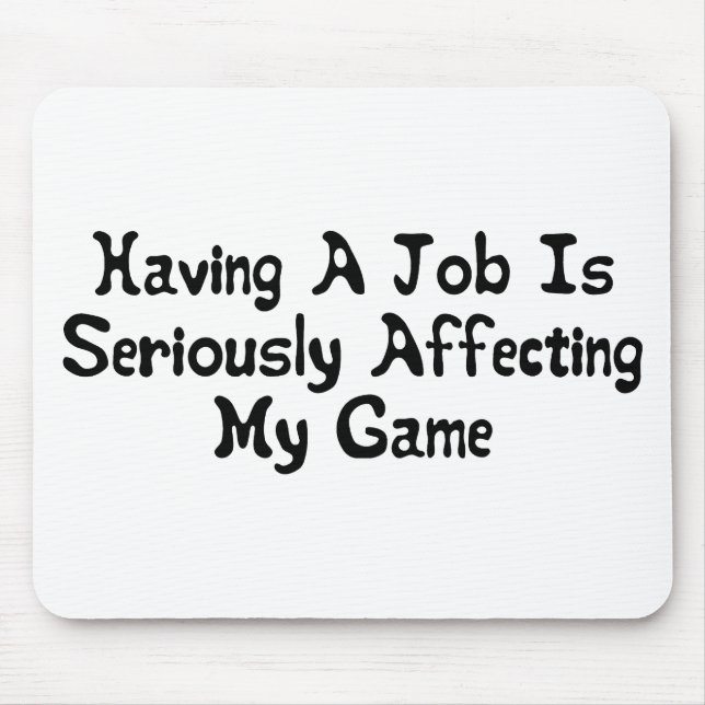 Tapis De Souris Affectation de mon jeu (Devant)