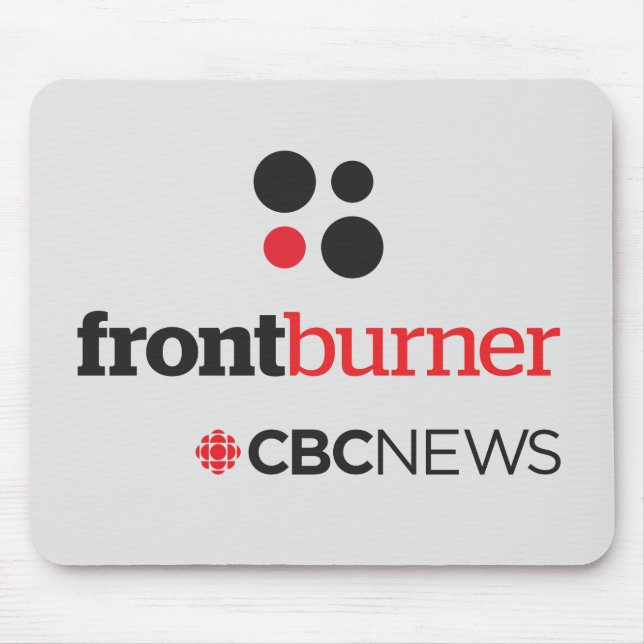 Tapis De Souris Affiche de la CBC Front Burner (Devant)