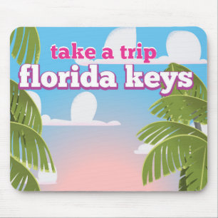 Tapis De Souris Affiche de voyage Florida Keys